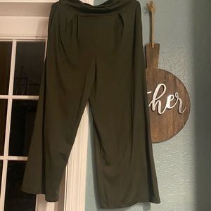 High Waisted Flowy Pants